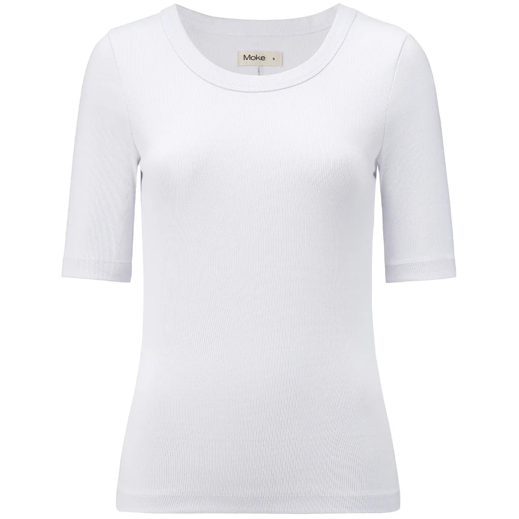 MOKE MEZZ TEE - White