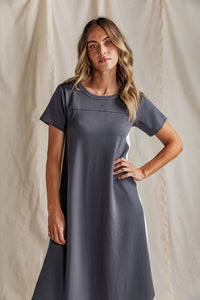 FOXWOOD - Seattle Dress - Charcoal