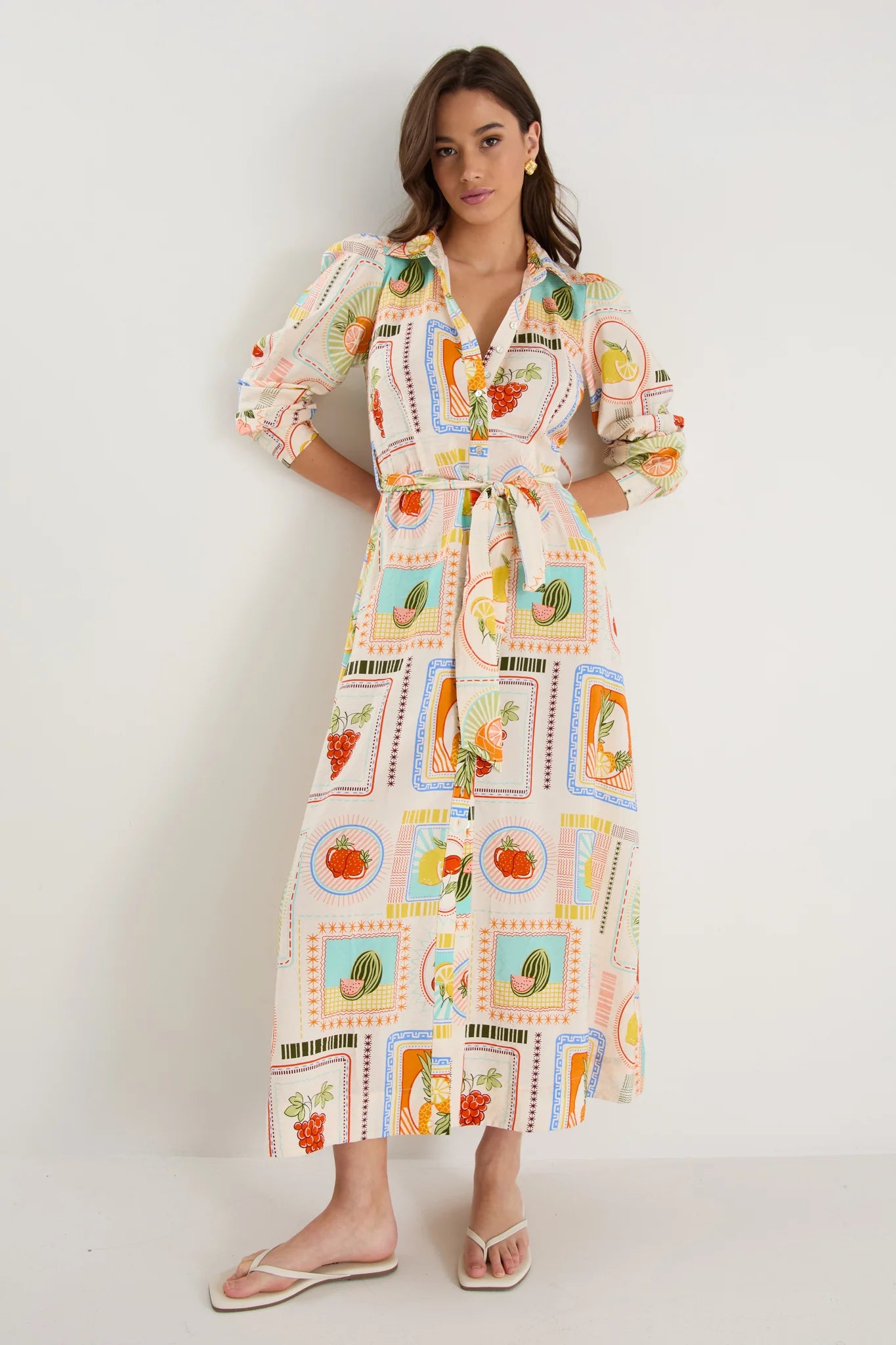 BY ROSA SENTIMENT SHIRT DRESS