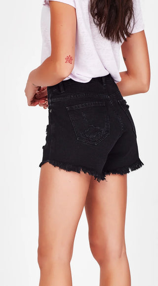 JUNKFOOD SHORTS - SOFIA - Black