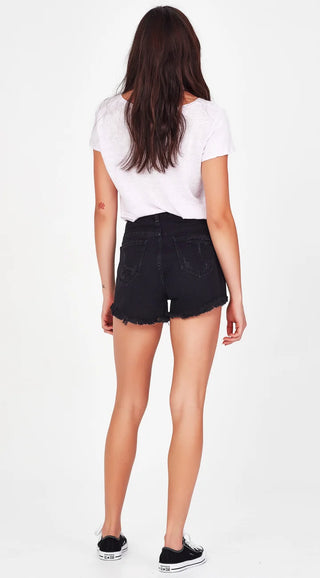 JUNKFOOD SHORTS - SOFIA - Black