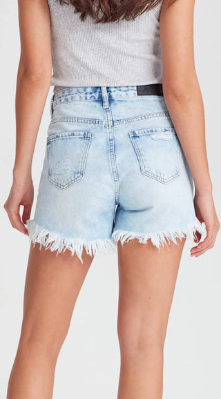 JUNKFOOD - Sofia Shorts Blue