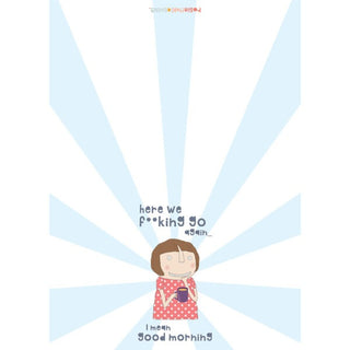 ROSIE MADE A THING TEA TOWEL - Here We Go