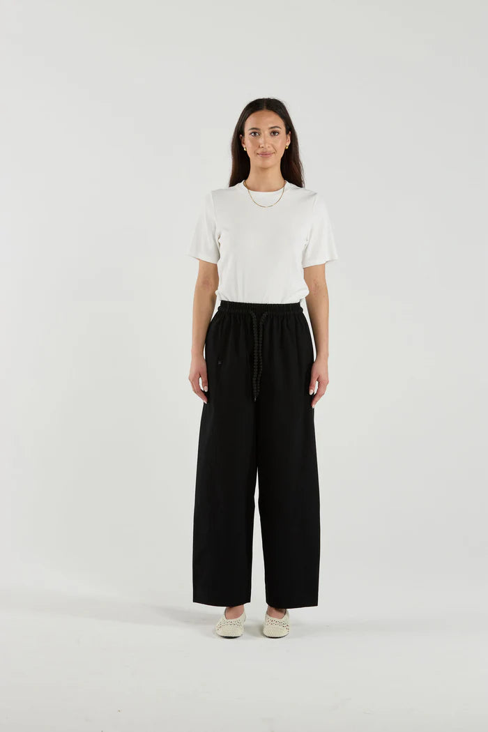 THING THING EZRA PANT - Black