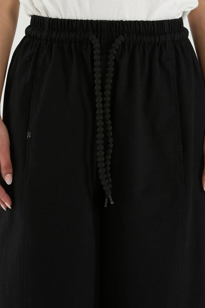 THING THING EZRA PANT - Black