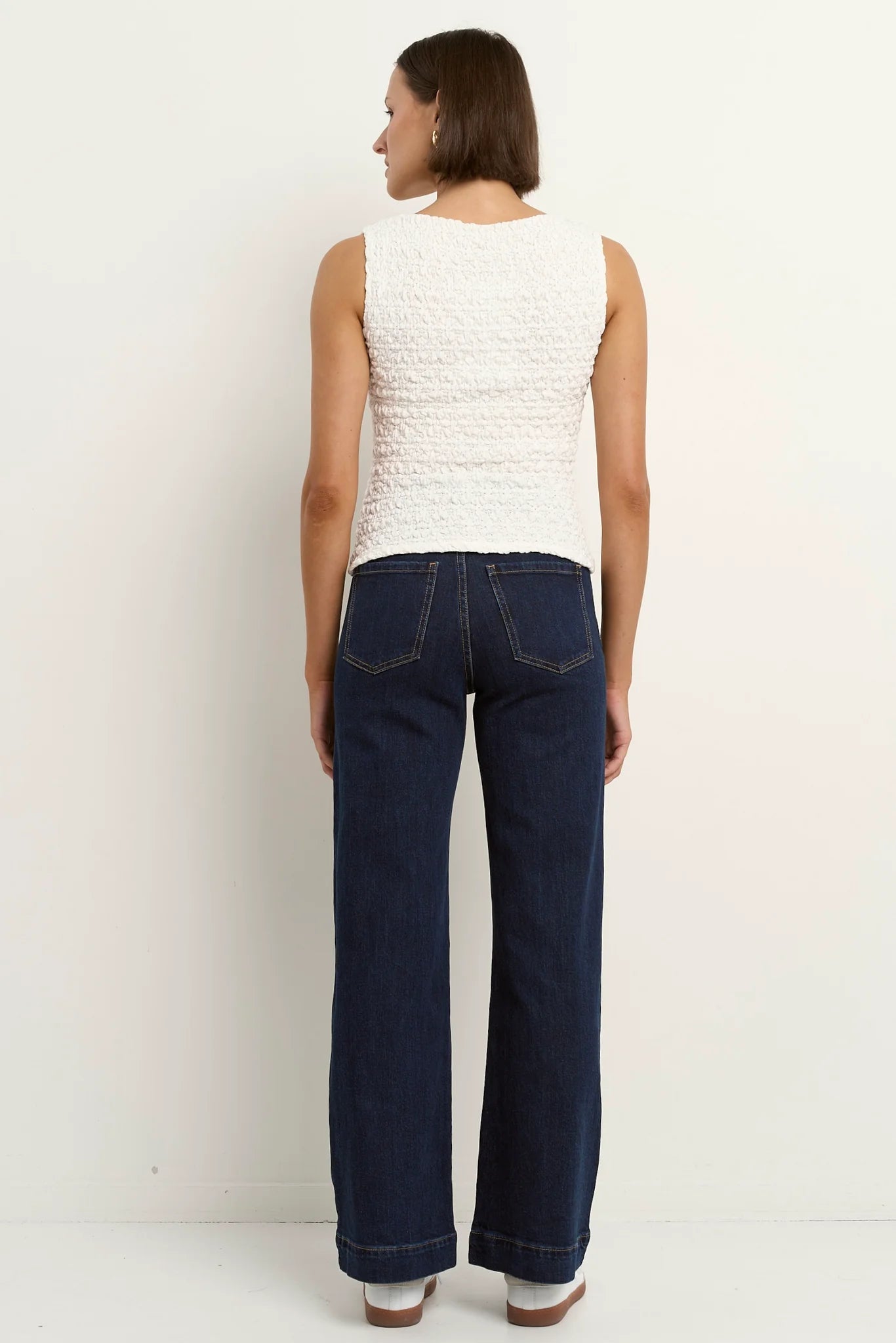 AMONG THE BRAVE UNTAMED BOATNECK TOP - Ivory