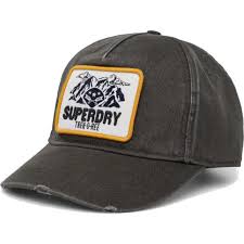 SUPERDRY - GRAPHIC TRUCKER CAP - DARK GREEN