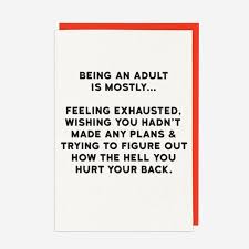 CLOUD NINE CARDS - EXHAUSTED