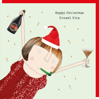 ROSIE MADE A THING CARDS - TINSEL TITS