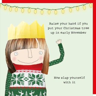 ROSIE MADE A THING CARDS - XMAS SLAP