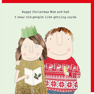 ROSIE MADE A THING CARDS - MUM & DAD