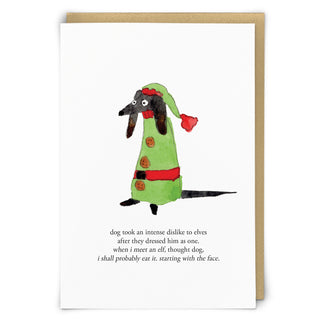 ZEPPELINMOON CARDS - ELF DOG