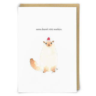 ZEPPELINMOON CARDS - SANTA CAT