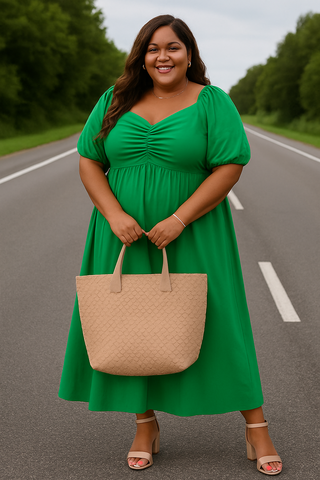 THE REPUBLIC CO - Puff Sleeve Dress