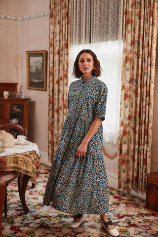 THING THING LUNA DRESS - Blue Moon Garden