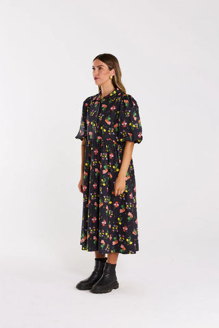 THING THING LUCINA DRESS - Vivid Noir