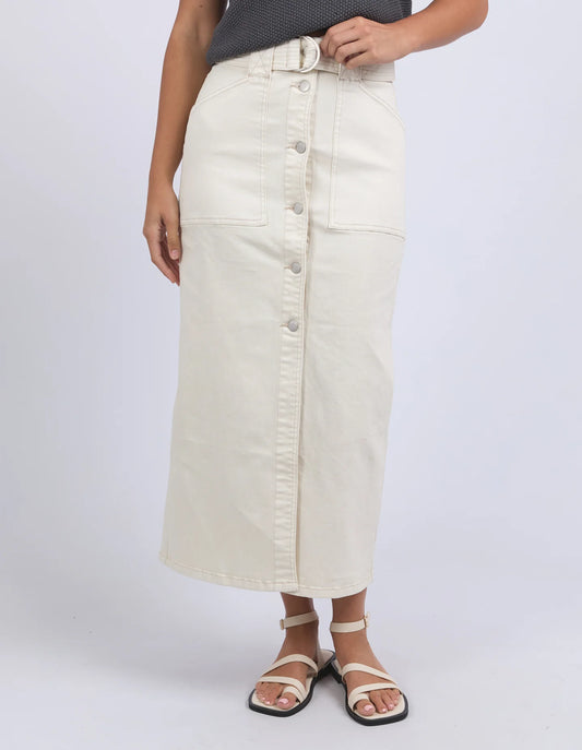 FOXWOOD ACE SKIRT - Ecru