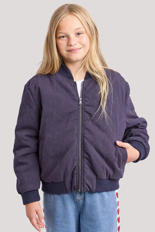 EVE GIRL AYDA BOMBER - Navy