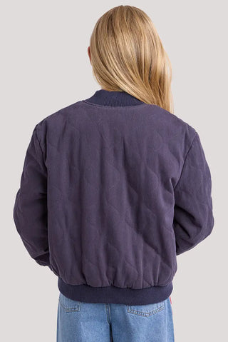EVE GIRL AYDA BOMBER - Navy