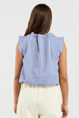 THING THING - LUSTRE TOP - Carnival Stripe
