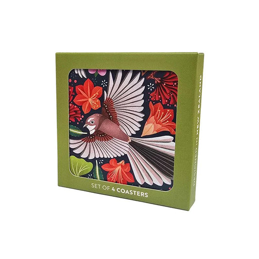 COASTERS CHIRPY FANTAIL - SET OF 4