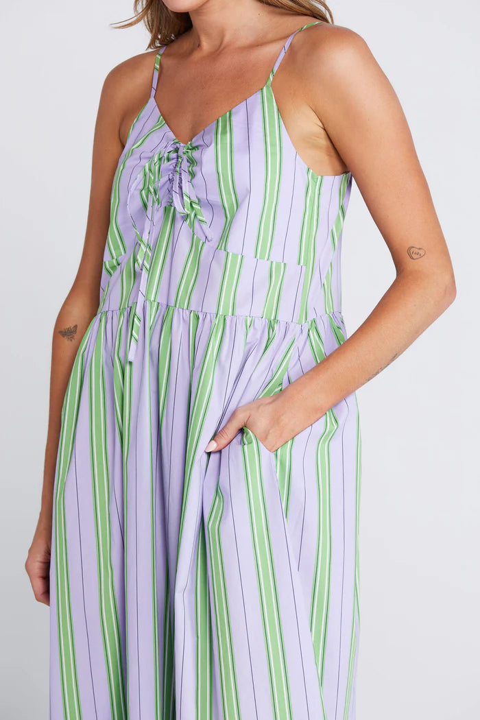 THING THING ZiINNIA DRESS - Royal Fern