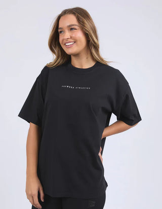 FOXWOOD Captain Tee Washed Black