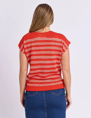FOXWOOD - CLEO KNIT TOP - Grenadine