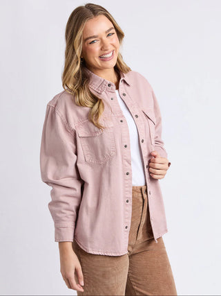 FOXWOOD -  DAISY OVERSHIRT - Woodrose