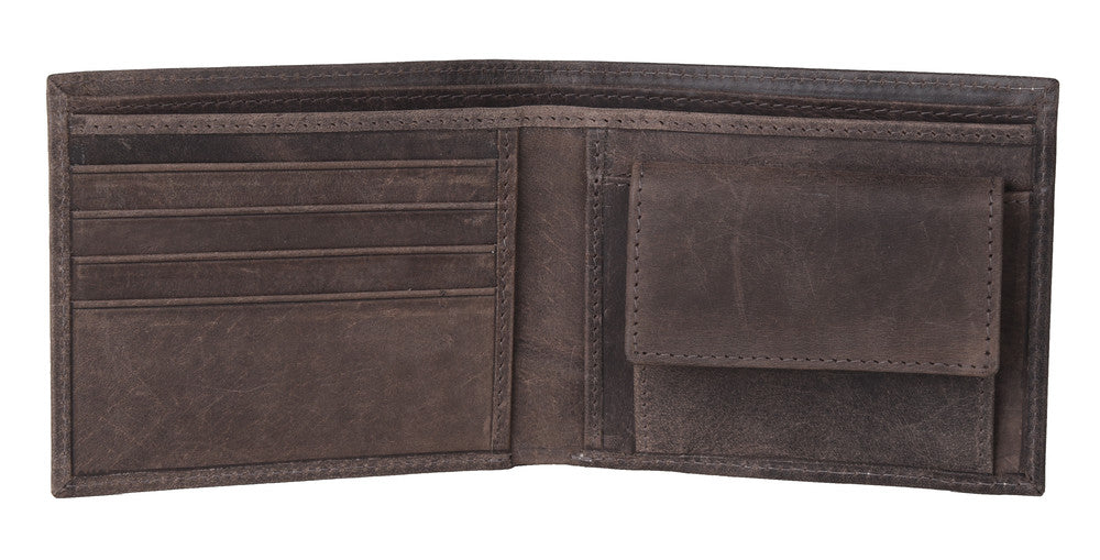 URBAN FOREST LOGAN LEATHER WALLET - Brown