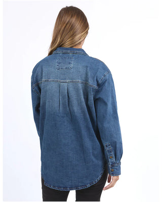 FOXWOOD DAISY OVERSHIRT - VINTAGE WASH