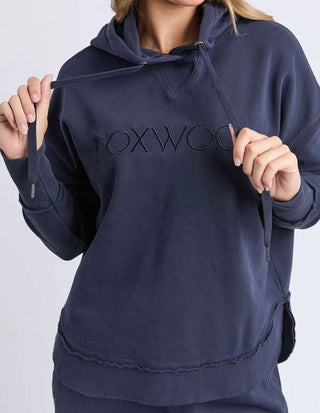 FOXWOOD SIMPLIFIED HOODIE - Navy