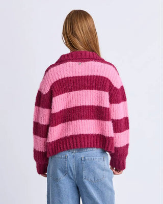 EVE GIRL -Daria 1/4 Zip Knit Jumper