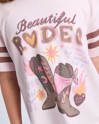 EVE GIRL DUSTY TEE - Pale Pink