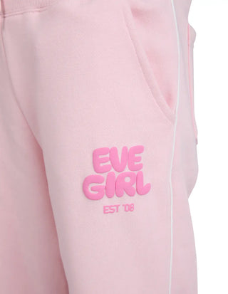 EVE GIRL SPORTS CLUB FLARE TRACKPANT - Pale Pink