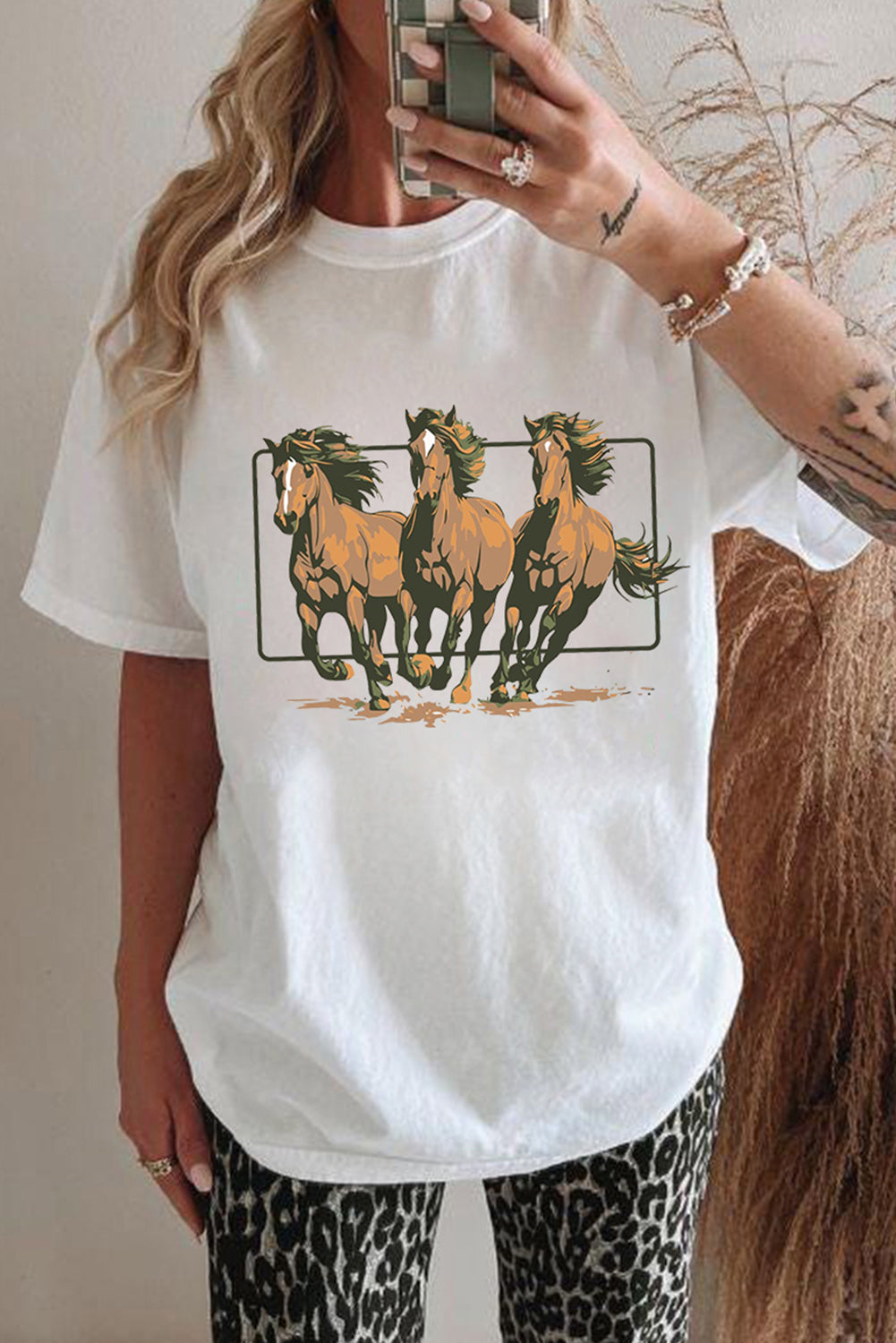 PRICKLE & POLLY - Wild horse tee
