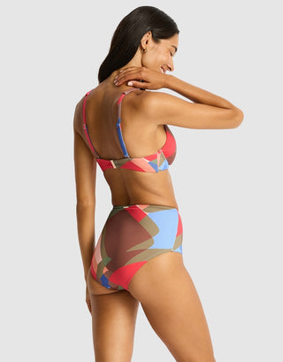 SEA LEVEL - Santora Cross Front Multifit Bra Top
