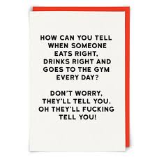 HOLY FLAPS CARDS - Tell You