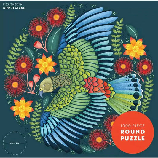 PUZZLE CHEEKY KEA ROUND  - 1000 pieces
