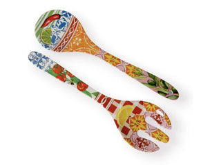 ITALIAN SUMMER  - MELAMINE SALAD SERVERS