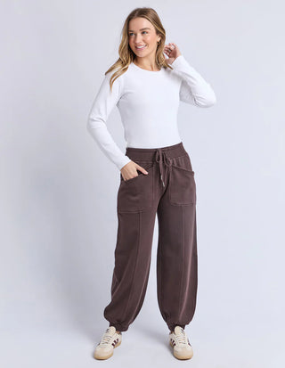 FOXWOOD - LEO TRACKPANT - Coffee