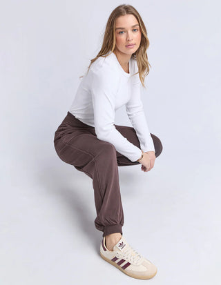FOXWOOD - LEO TRACKPANT - Coffee