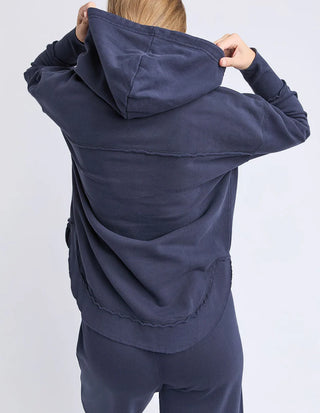 FOXWOOD SIMPLIFIED HOODIE - Navy
