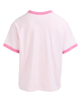 EVE GIRL - PEGASUS RINGER TEE - Pink
