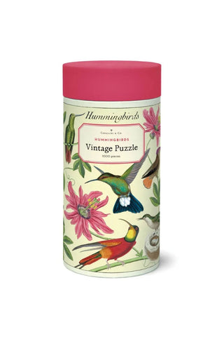VINTAGE PUZZLE - HUMMINGBIRDS  - 1000 pieces