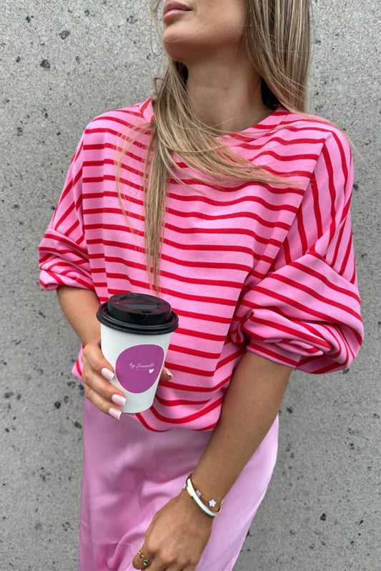 PRICKLE & POLLY - Candy Stripe Sweatshirt