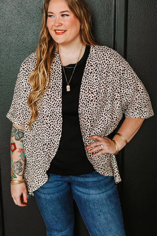 THE REPUBLIC CO - Leopard Cardi
