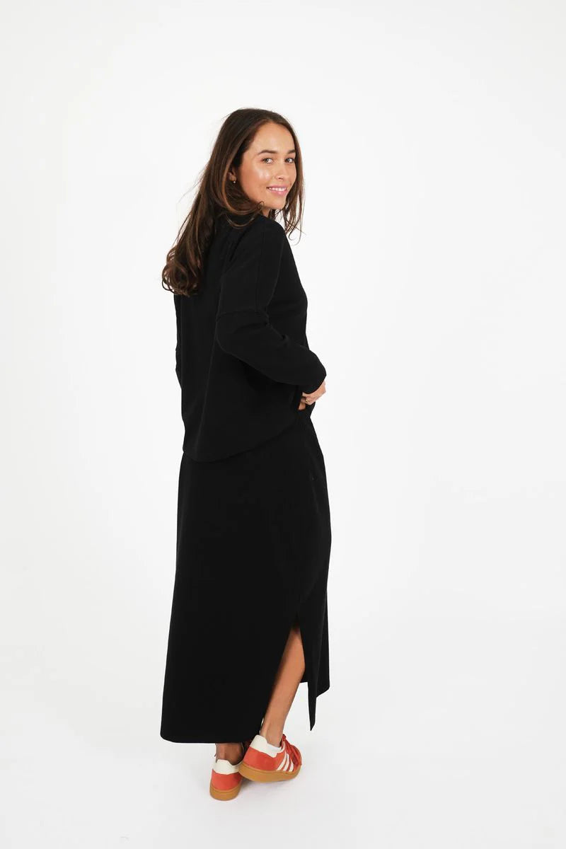 TITCHIE WILDFIRE LONG SLEEVE TEE - Black