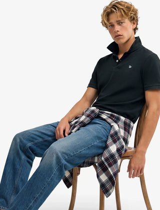 SUPERDRY VINTAGE DESTROY POLO - Eclipse Navy