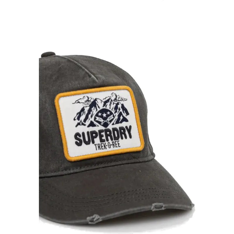 SUPERDRY - GRAPHIC TRUCKER CAP - DARK GREEN
